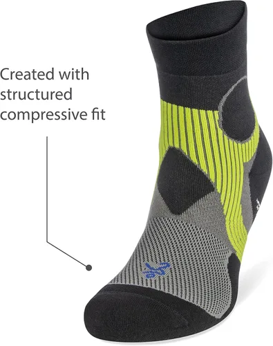 Vista 2 de Balega Athletic Support Compression Fit Performance No Show Running Socks for Men and Women (1 Pair)