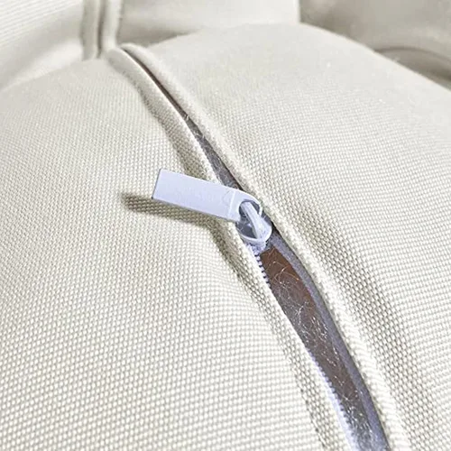 Vista 5 de HUHJYUGE Cojín para silla de columpio para exteriores, 16 x 16 pulgadas, cojín redondo grueso para silla colgante, cojín para silla de huevo