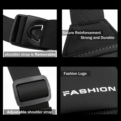 Vista 6 de Tealots Mini bolso bandolera para mujeres y hombres, bolsos cruzados pequeños, bolso ligero para teléfono, mochilas casuales