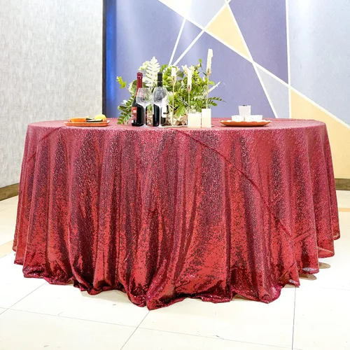 Vista 44 de Mantel de lentejuelas de 60 x 102 pulgadas, azul bebé, para boda, fiesta, despedida de soltera, rectangular