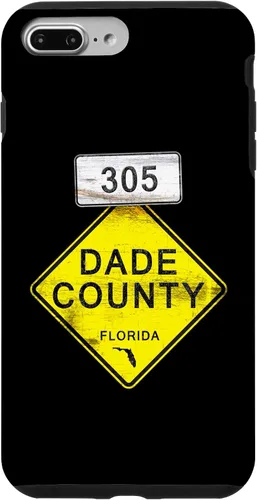 Vista 9 de Funda para iPhone 14 305 DADE COUNTY FLORIDA Street Sign