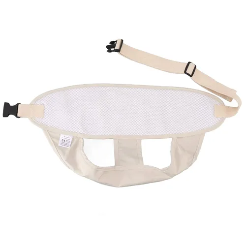 Vista 6 de Correa de seguridad para arnés de bebé, correa para silla alta para bebé, suave, cómoda, portátil, universal, cinturón de seguridad para exteriores