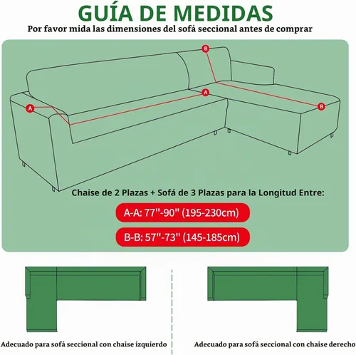 Vista 7 de ZNSAYOTX Fundas para sofá modular de terciopelo suave, fundas de felpa de lujo con parte inferior elástica para sofá modular en forma de L, 2