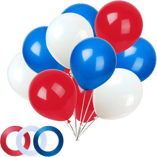 Vista 8 de KADBANER Globos rojos, amarillos y negros, paquete de 100 globos de látex de 12 pulgadas