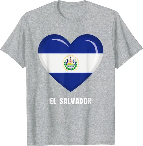 Vista 54 de Camiseta Bandera de El Salvador Camiseta salvadoreña