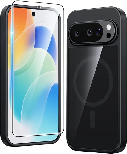 Vista 49 de FNTCASE Funda magnética para Samsung Galaxy Z Fold 7 con protección de bisagra Protector de pantalla, anti amarillento, cubierta de célula