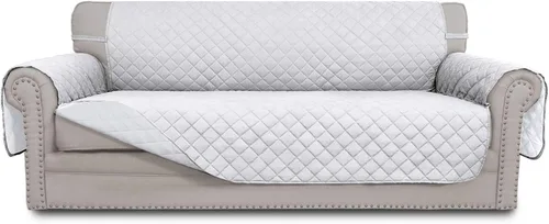 Vista 153 de Easy-Going - Funda reversible para sofá, resistente al agua, con varillas de espuma y correas elásticas, protector de muebles para mascotas y perros