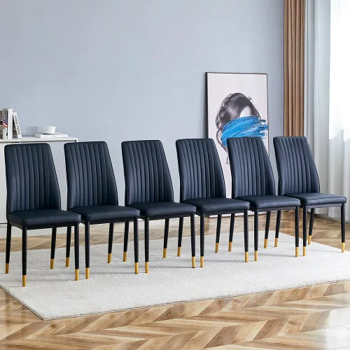 Vista 25 de Sillas De Comedor Juego de 4 Sillas De Comedor Juego de 4 Sillas De Comedor para Comedor, Juego de 4 Sillas De Comedor para Comedor, Cocina, Sala