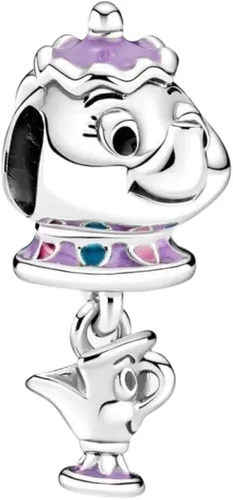 Vista 5 de Ouroyea Charm 925 Sterling Silver Pendant,Girl Jewelry Beads Gifts for Women Bracelet&Necklace