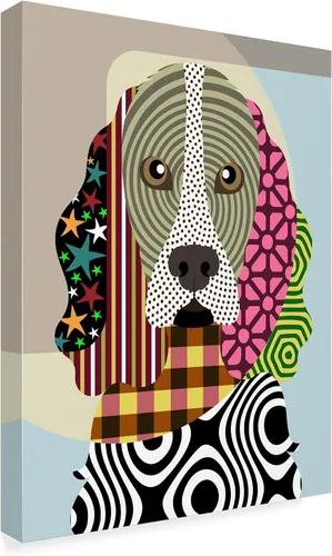 Vista 2 de Cocker Spaniel Dog de Lanre Adefioye, 14 x 19 pulgadas