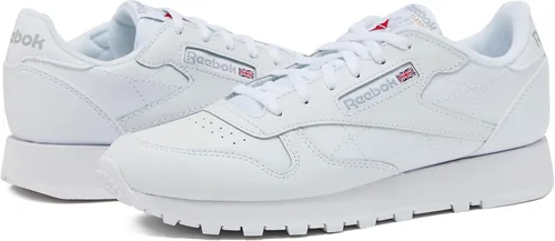 Vista 6 de Reebok Zapatos clásicos de cuero para niñas y niños pequeños, zapatos deportivos para niños pequeños o grandes, zapatos de tenis para niñas o niños