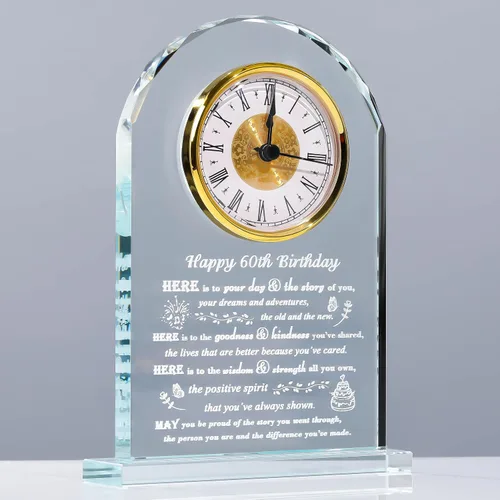 Vista 19 de Movdyka Regalos de 70 cumpleaños para mujeres y hombres – Reloj de cristal personalizado 1956 70 años de edad regalo para ella él – Ideas de regalos