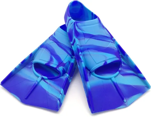 Vista 12 de Aletas de entrenamiento de natación, aletas de natación para niños, cómodas aletas de natación adecuadas para niños, principiantes, niñas, niños
