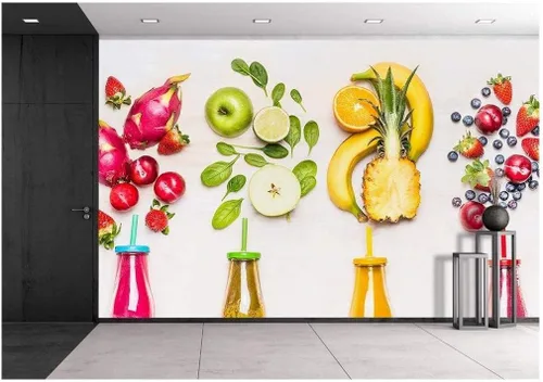 Vista 10 de Empapelado autoadhesivo grande Wall26, series mural de pared, WMR-WP-X-C951-66x24x4