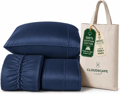 Vista 32 de CLOUDSCAPE LINEN Sábanas de cama individuales de lujo 100% algodón egipcio 01. blanco
