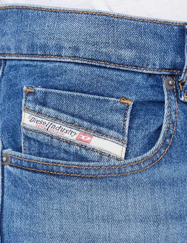 Vista 2 de Diesel Vaqueros D-Strukt Slim para hombre, azul