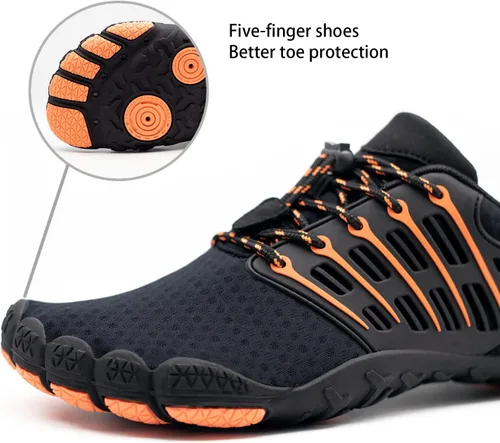 Vista 4 de Goodsaleok Zapatos de agua para hombre y mujer, secado rápido, descalzos, para playa, Brook, atléticos, deportivos, para navegar, surf, senderismo