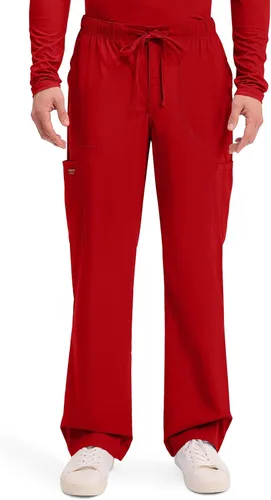 Vista 9 de Cherokee WW Professionals - Pantalones de uniforme médico para hombre con Azul Cielo