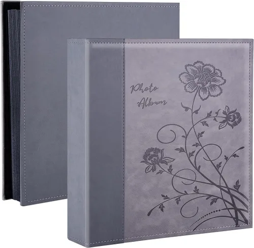 Vista 14 de Artmag - Paquete de 2 álbumes de fotos pequeños de 4 x 6 pulgadas, cada paquete con 26 páginas transparentes, para 52 fotos verticales de 4 x 6