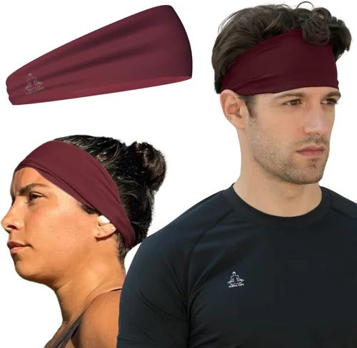 Vista 12 de Bandas de sudor Temple Tape - Diademas de entrenamiento para mujeres y hombres - Bandas de sudor para hombres - Bandas de sudor para deportes