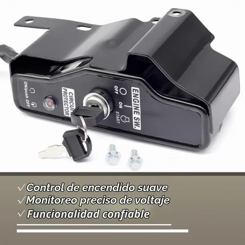 Vista 5 de Caja de interruptor de encendido compatible con Harbor Predator 13HP 420cc Engine 60340 60349 69736, caja de control de interruptor de encendido