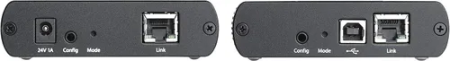 Vista 4 de StarTech - Extensor USB 2.0 de 4 puertos a través de concentrador de red Ethernet/IP de hasta 330 pies Adaptador extensor USB a través de Gigabit