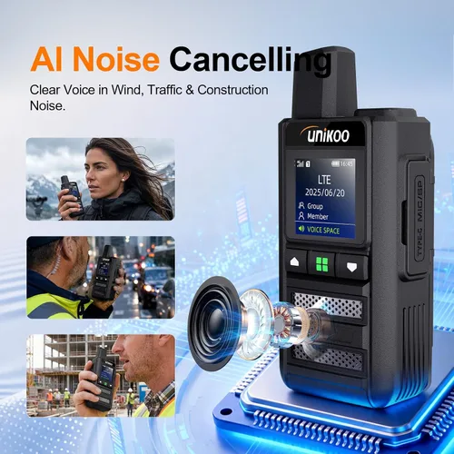 Vista 7 de Radios rápidas globales de alcance ilimitado 4G LTE PoC Walkie