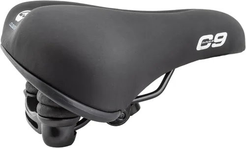 Vista 4 de Cloud-9 Comfort Sillín para hombre, 11" x 7.75" Tri-Color Emerald