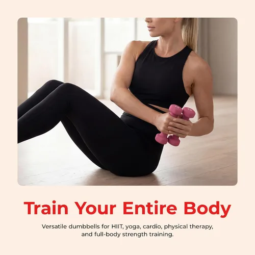 Vista 5 de Sunny Health & Fitness - Mancuerna de neopreno.