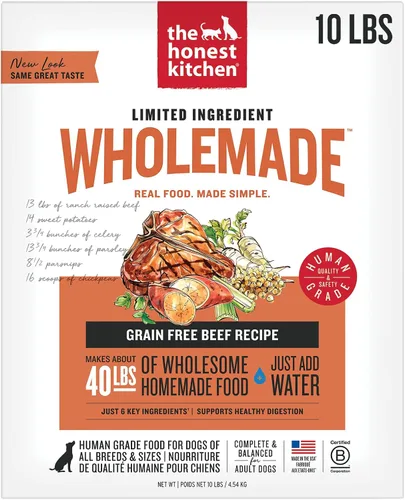 Vista 12 de Alimento para Perro con Escasos Ingredientes Deshidratados Moderados de Honest Kitchen