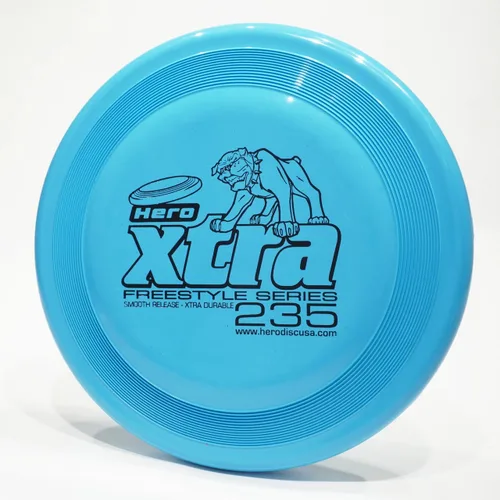 Vista 2 de Hero Xtra 235 Freestyle Flying Dog Sport Disc - Blanco