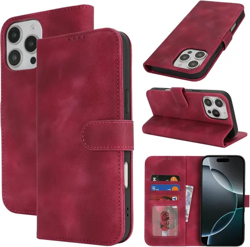 Vista 79 de Funda tipo cartera para iPhone 8 Plus iPhone 7 Plus con tarjetero para iPhone 8 Plus, funda tipo cartera para mujeres y hombres, de piel sintética