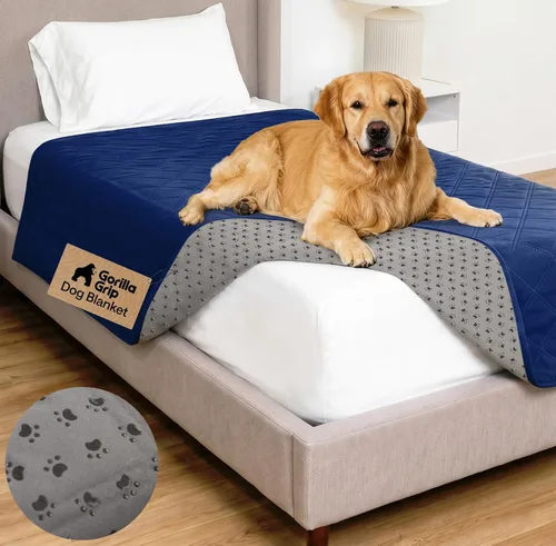 Vista 12 de GORILLA GRIP® Manta impermeable para perro, funda de sofá para perros, 30 x Borgoña