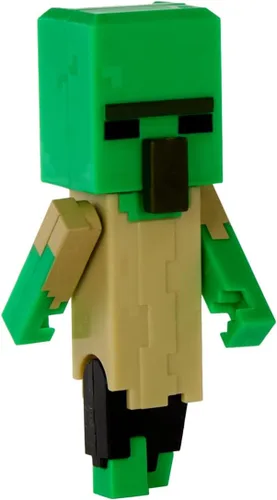 Vista 5 de Minecraft Legends - Figura de acción de ataque zombi de 3.25 pulgadas