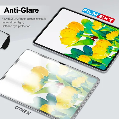 Vista 5 de Protector de pantalla de papel de alta claridad 3A para Ipad Air de 13 pulgadas M4 2026/M3 2025/M2 2024 [antirreflejo] [antirreflejos] [antihuellas]