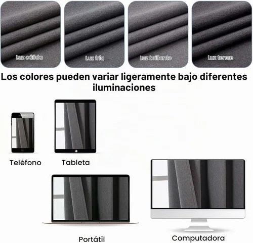 Vista 8 de OWENIE Cortinas opacas de 63 pulgadas de largo, 2 paneles para dormitorio o sala de estar, cortinas superiores con ojales con aislamiento térmico