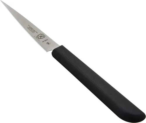Vista 7 de Mercer Culinary Juego de cuchillos tailandeses para tallar frutas, 2 pulgadas y 2.5 pulgadas, mangos negros