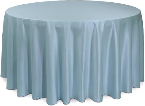 Vista 27 de YOUR CHAIR COVERS - Mantel rectangular L'Amour de 90 x 132 pulgadas - Mantel de boda prémium para mesas rectangulares de banquete de 6 pies - Verde