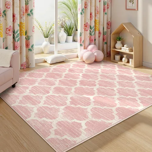 Vista 43 de Lahome Alfombras marroquíes lavables de 2 x 3 pies, alfombra de área pequeña de 2 x 3, antideslizante, alfombra de cocina, suave, no desprende
