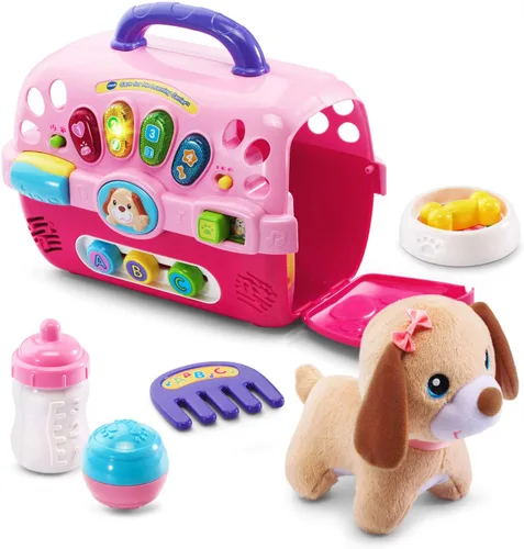 Vista 8 de VTech Care for Me - Juguete portador de aprendizaje, color naranja