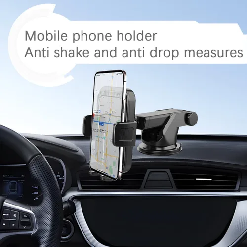 Vista 3 de Mandark - Soporte para teléfono celular de coche, soporte giratorio para rejilla de ventilación con base de ventosa, soporte para smartphones