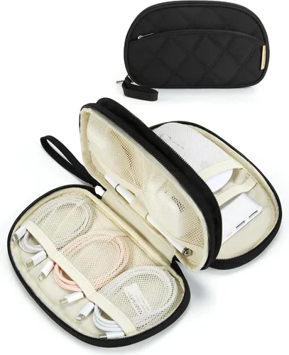 Vista 10 de BAGSMART Bolsa Organizadora de Cables para Viaje, S, Hinchado