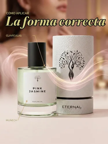 Vista 6 de Eternal perfume oils Perfume de jazmín rosa para hombres de larga duración Eau de Parfum perfume de mujer sin alcohol Perfumes de lujo unisex