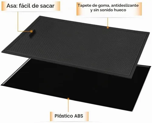 Vista 8 de Organizador de consola central, cubierta de compartimento secreto para GMC