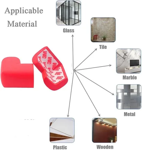 Vista 126 de Protectores de espuma compatibles con anclaje de pared para muebles, protectores de espuma para paredes, protectores de esquina con funciones