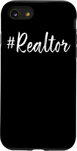 Vista 18 de Hashtag Realtor Real Estate Agent Business Gifts Funny Quote Case for iPhone 17