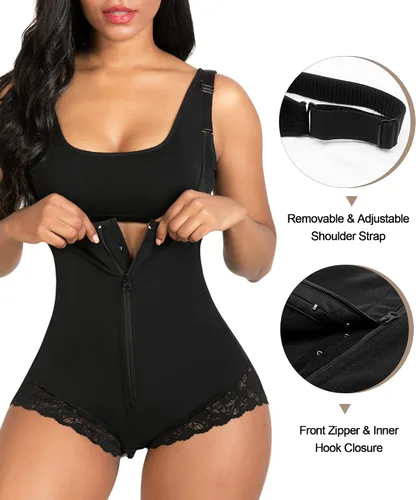 Vista 3 de YIANNA - Fajas colombianas para mujer posparto, control de abdomen, moldeador corporal, moldeador de glúteos