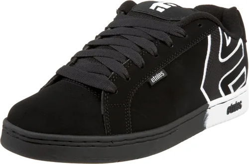 Vista 25 de Etnies Fader 1.5 con cordones para hombre Negro lavado