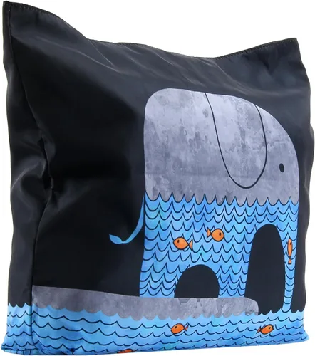 Vista 5 de Bolso de viaje para la playa con zíper, para mujer, plegable, impermeable, para la noche