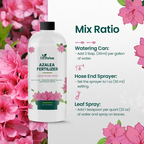 Vista 6 de Fertilizante de azalea de 16 onzas para exteriores, hace 16 galones de alimento vegetal de azalea, fertilizante líquido para plantas amantes
